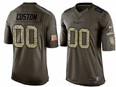 Nike Youth Kansas City Chiefs Customized Olive Camo Salute To Service Veterans Day Limited Jersey,baseball caps,new era cap wholesale,wholesale hats